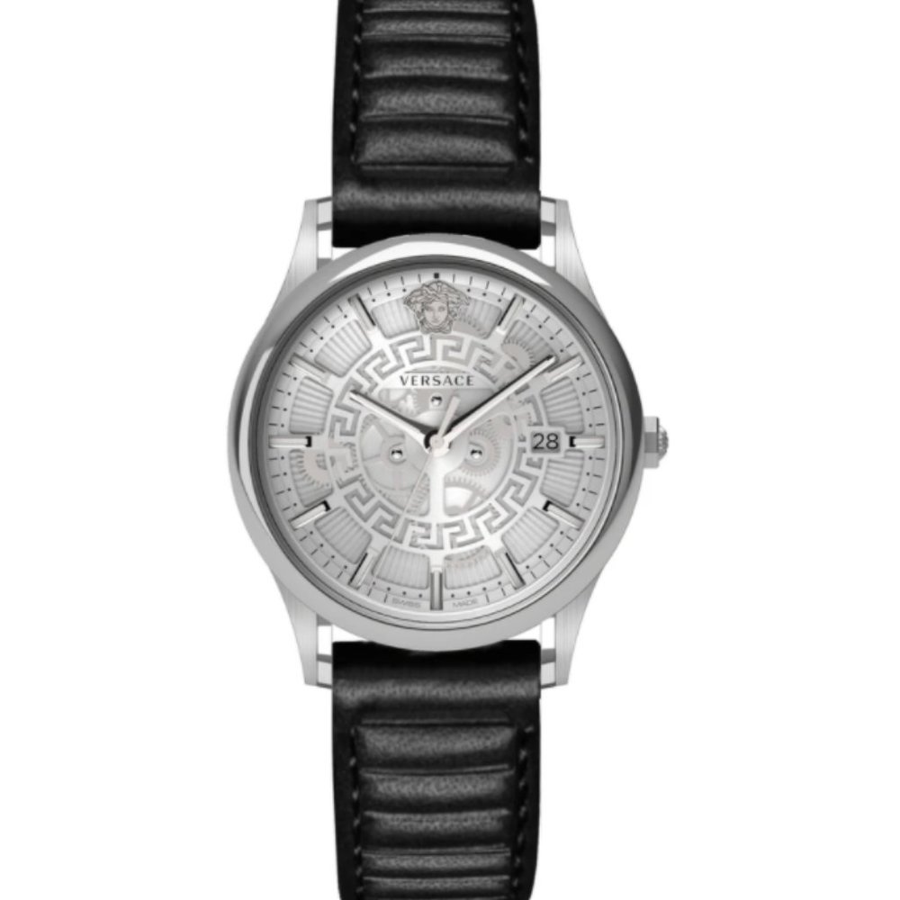 VERSACE A-LEATHER WATCH FOR SALE / 44mm / Quartz 3